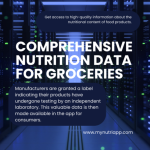 nutrition data